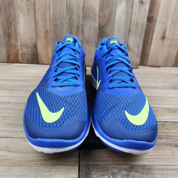 Mens Nike FS Lite Run 3 size 9 Blue Athletic Running Shoes - Picture 2 of 9